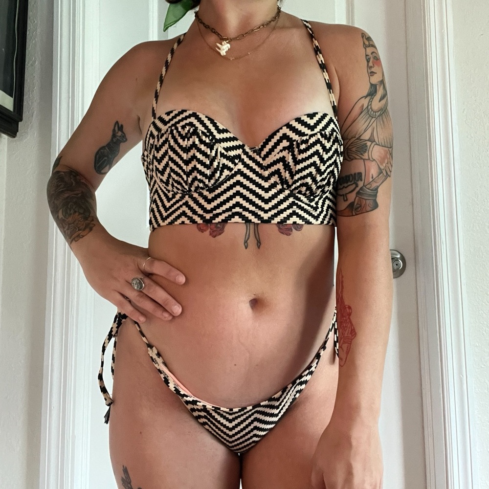Chevron Print Target brand Bikini